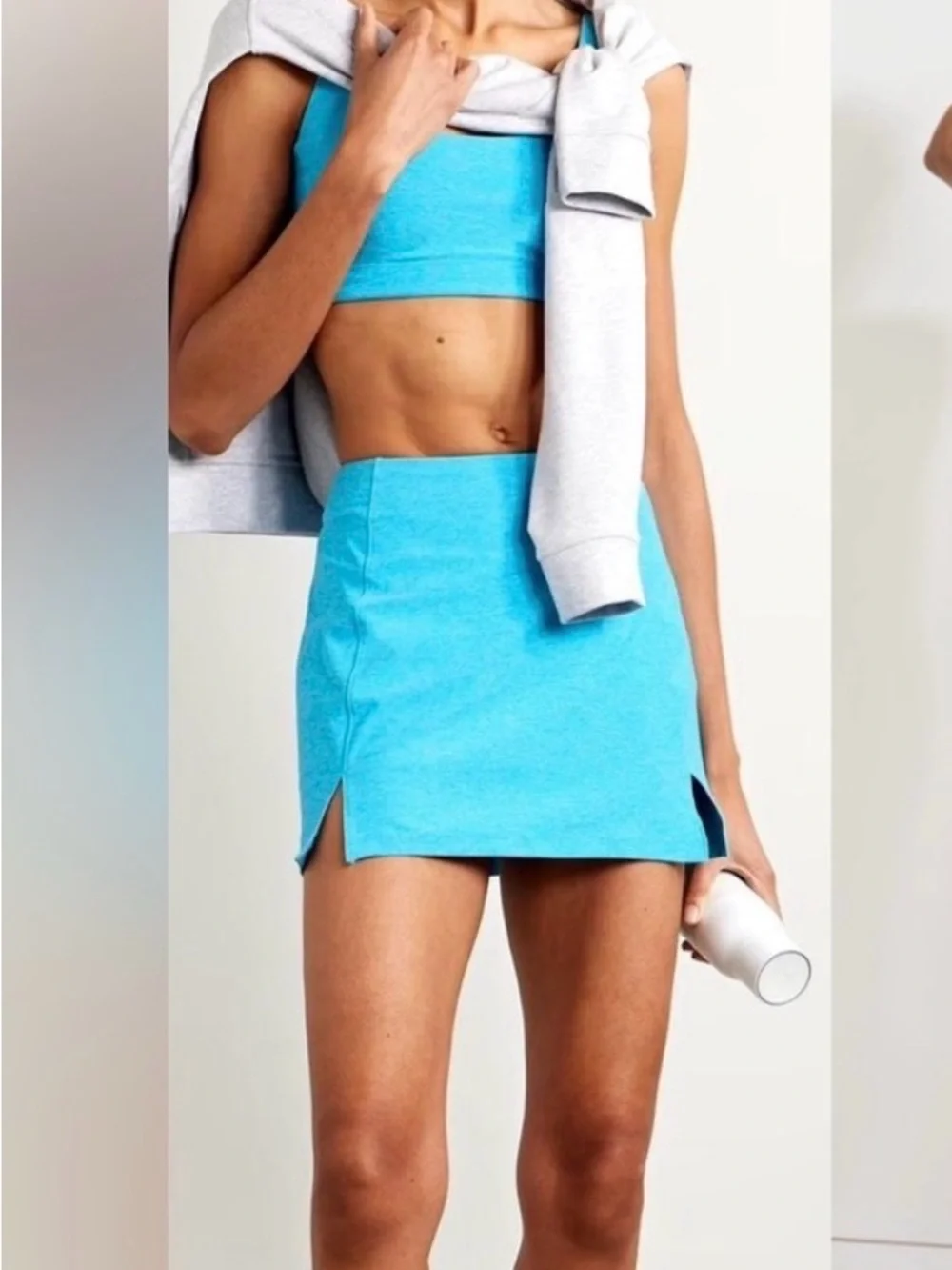Outdoor Voices Warmup Skort Blizzard Blue Size L - Picture 1 of 7